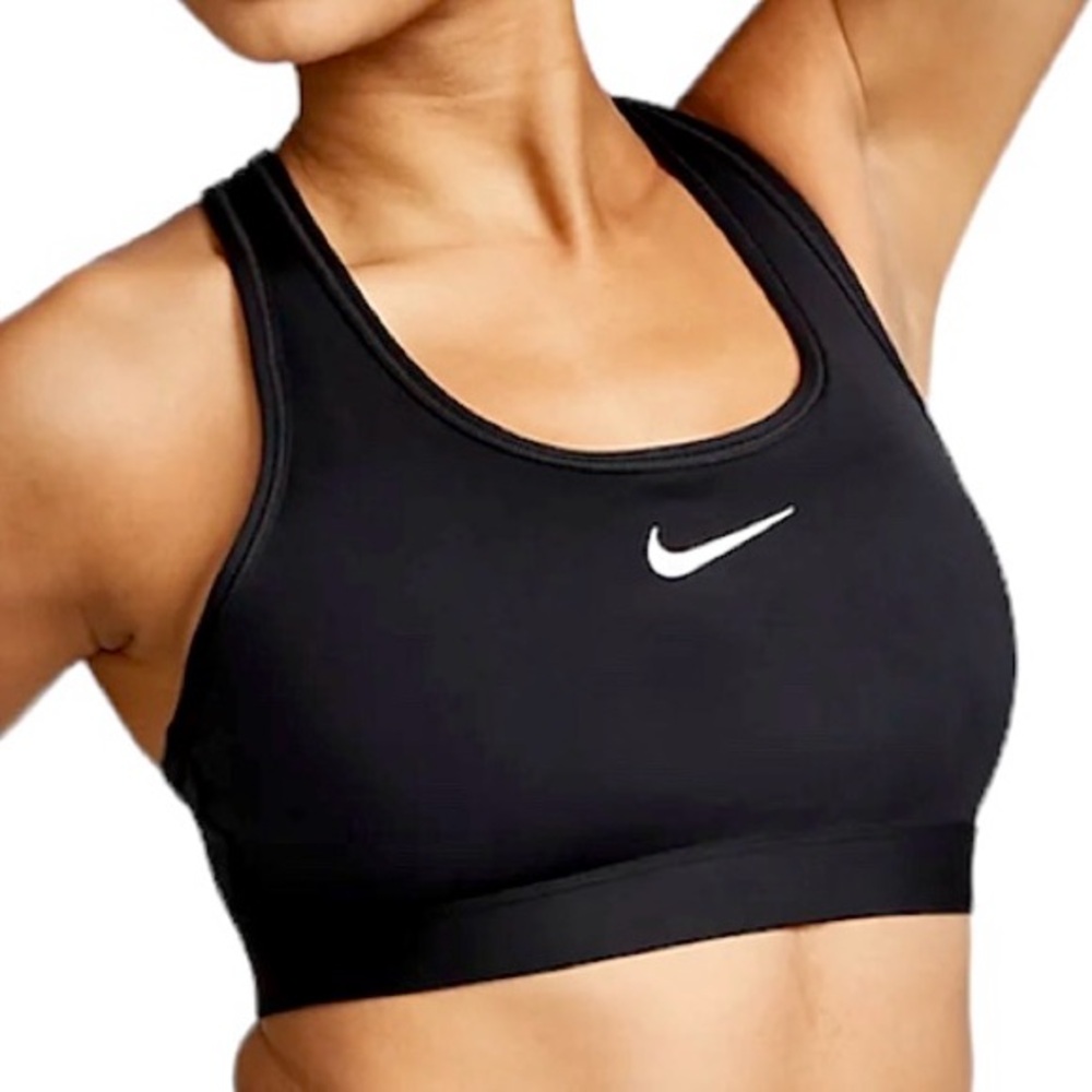 - Nike M Swoosh Black Padded Sports Bra! NEW!